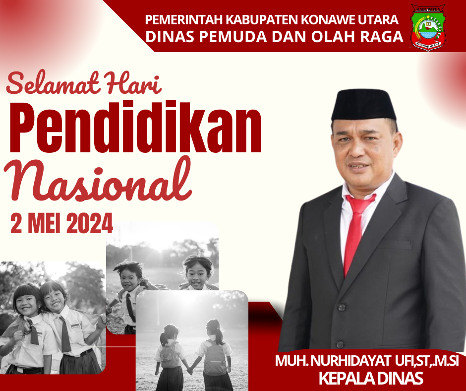 Merah dan Putih Ucapan Selamat Hari Pendidikan Nasional Facebook Postingan_20240502_174202_0000